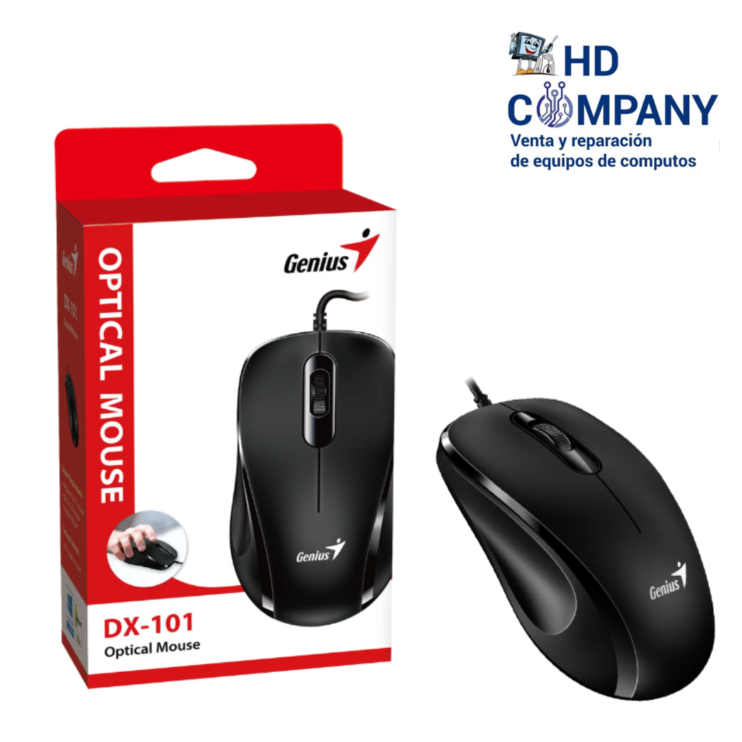 Mouse GENIUS DX-101 USB negro
