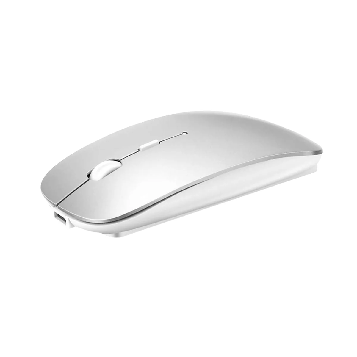 Mouse Inalámbrico RGB RECARGABLE Blanco EXO