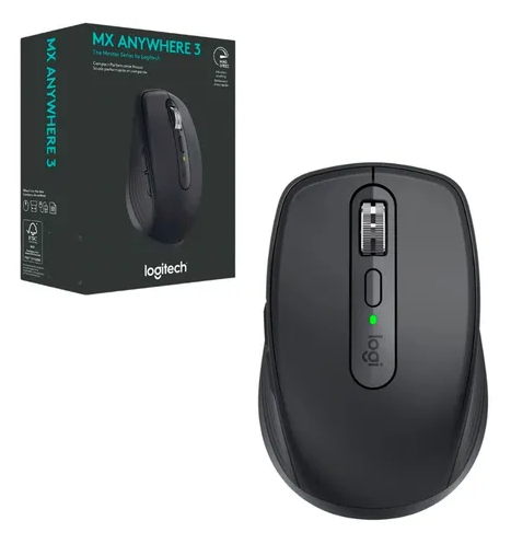 Mouse Logitech MX ANYWHERE 3 Wireless Bluetooth Negro