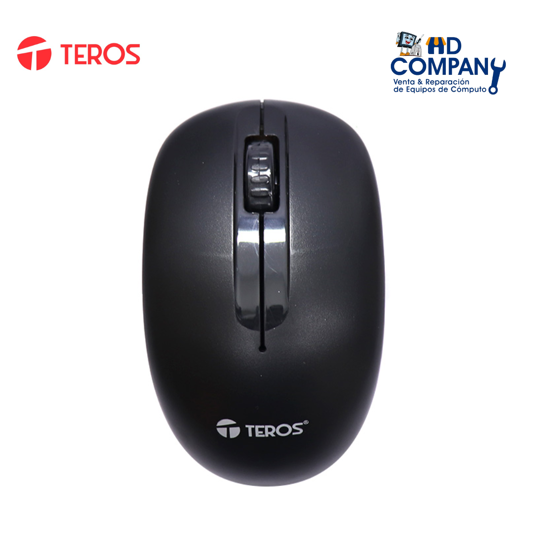 Mouse TEROS TE-5031, 1200 DPI, USB inalambrico