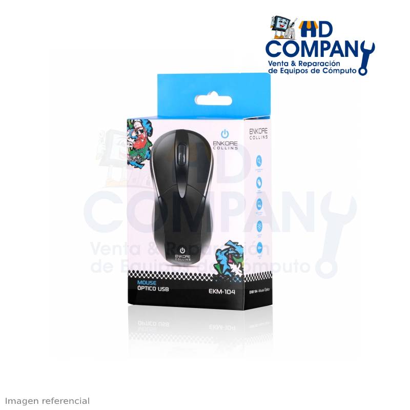Mouse ENKORE collins EKM104 usb red