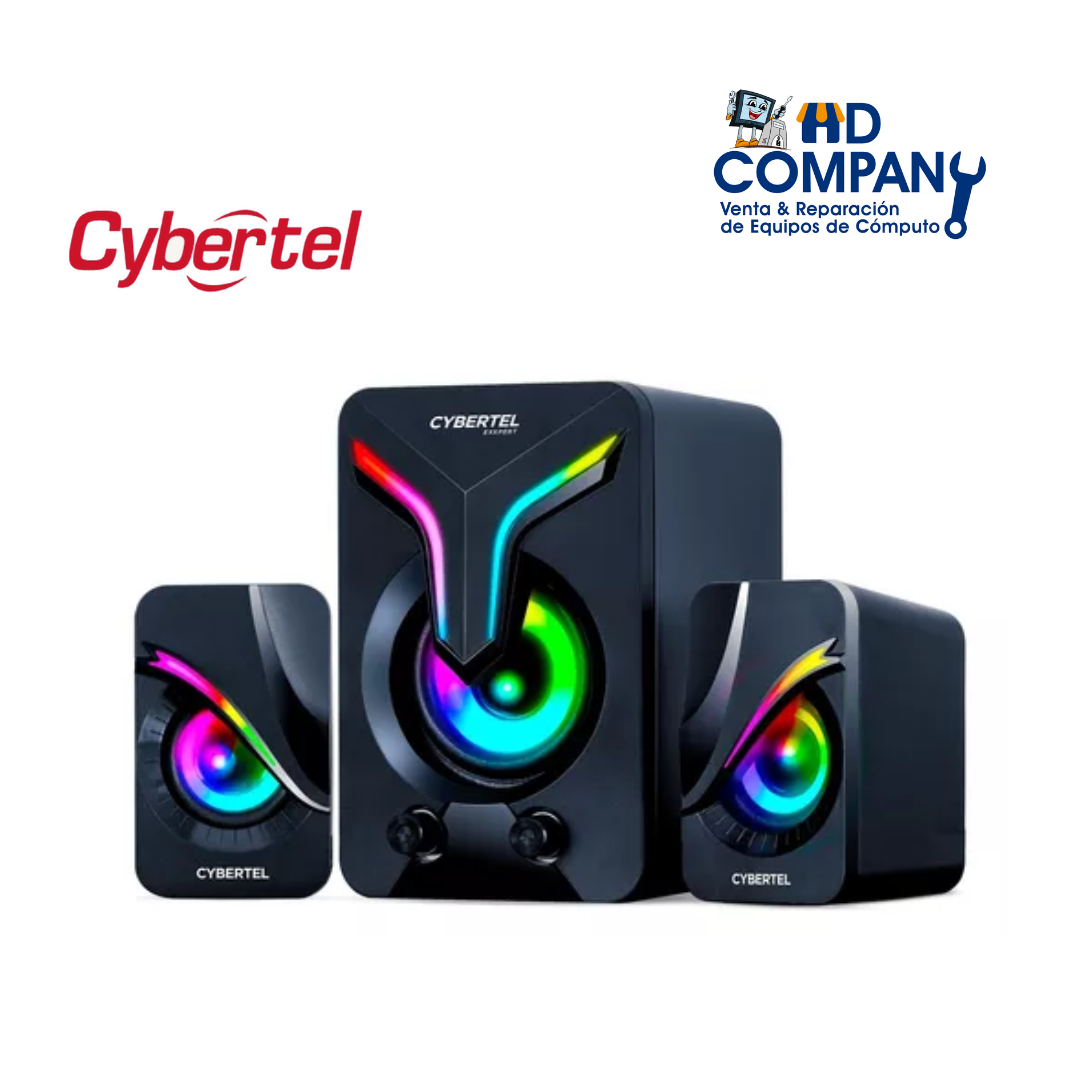 PARLANTE CYBERTEL EXXPERT CBX S500 2.1 RGB