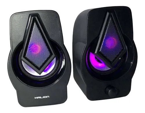 PARLANTE HALION 2.0 GAMER USB HA-S266 DIAMANTE