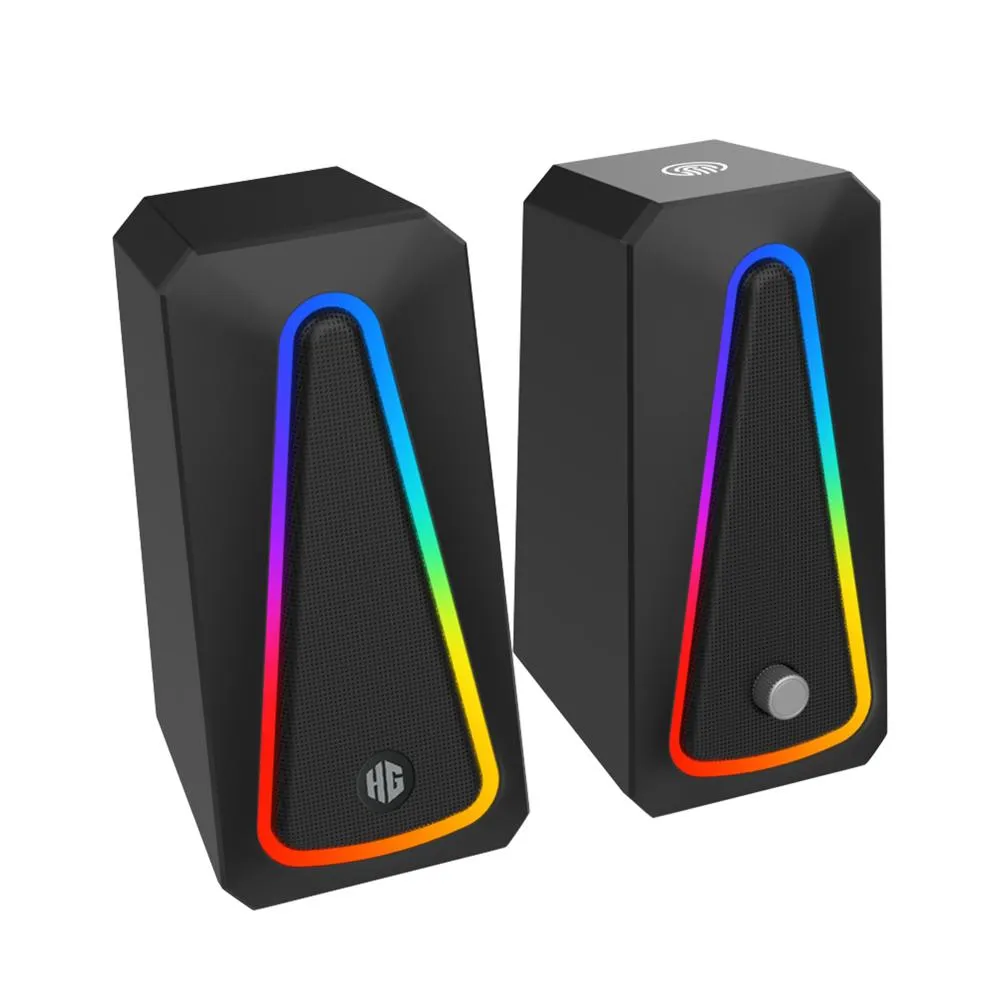 PARLANTE HALION 2.0 GAMER USB S257 LED RGB