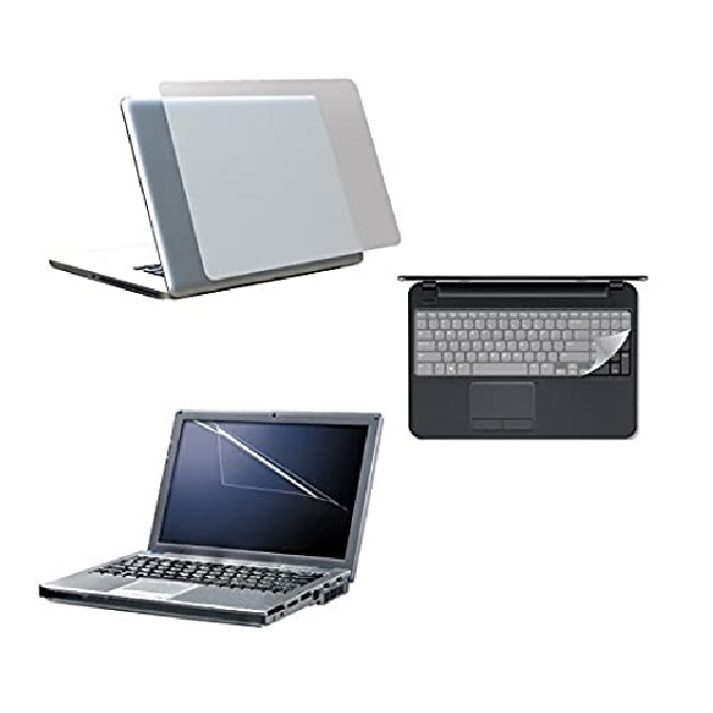 PROTECTOR DE LAPTOP PARA CARCASA FRONTAL 15"|TRANSPARENTE