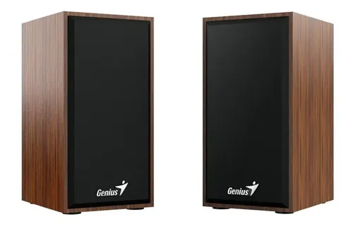 Parlante GENIUS SP-HF180 6W usb POWER MADERA