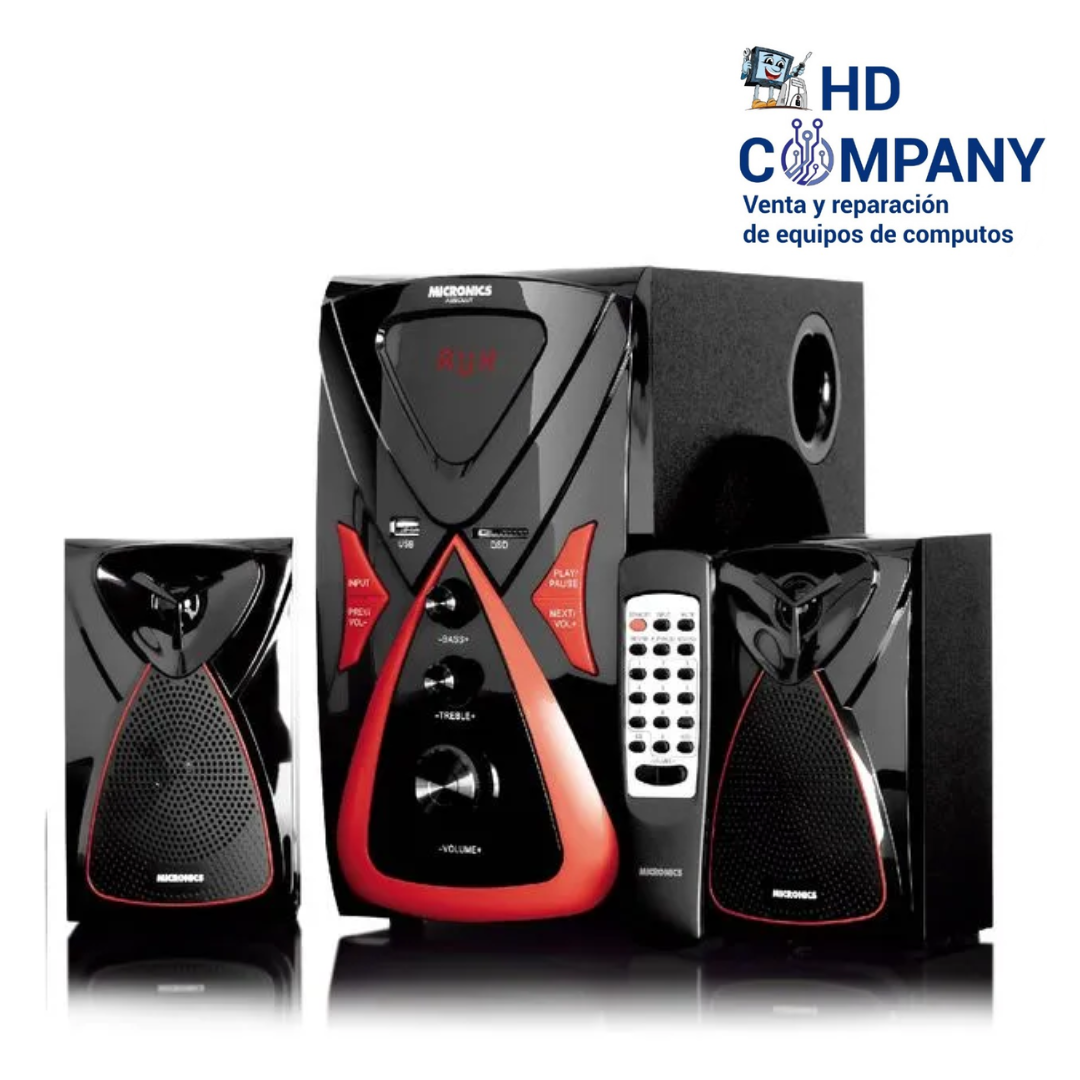 Parlante MICRONICS absolut MIC S7511BT BT,USB,SD,FM 100W