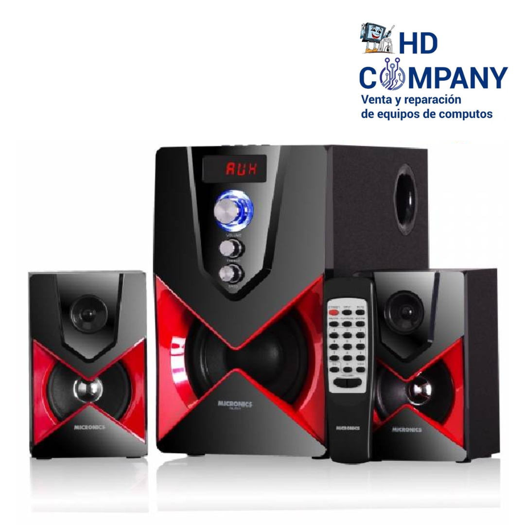Parlante MICRONICS rush MIC S7512BT BT,USB,SD,FM 70w