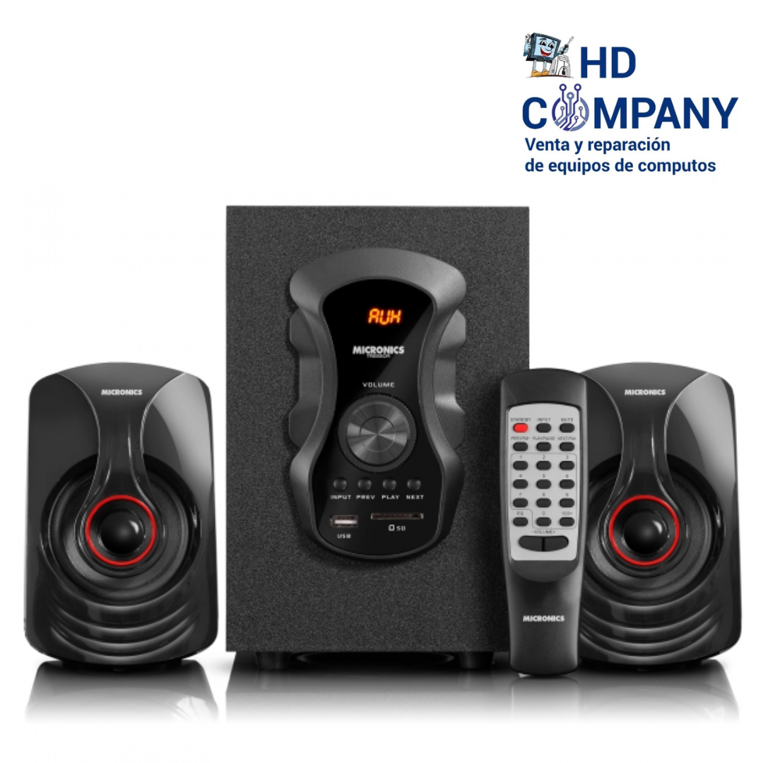 Parlante MICRONICS tressor MiC S7409BT, USB,SD,FM,BT