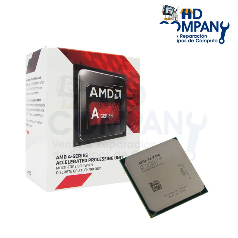 Procesador AMD A6-7480,  3.8GHZ-1.0MB | FM2+