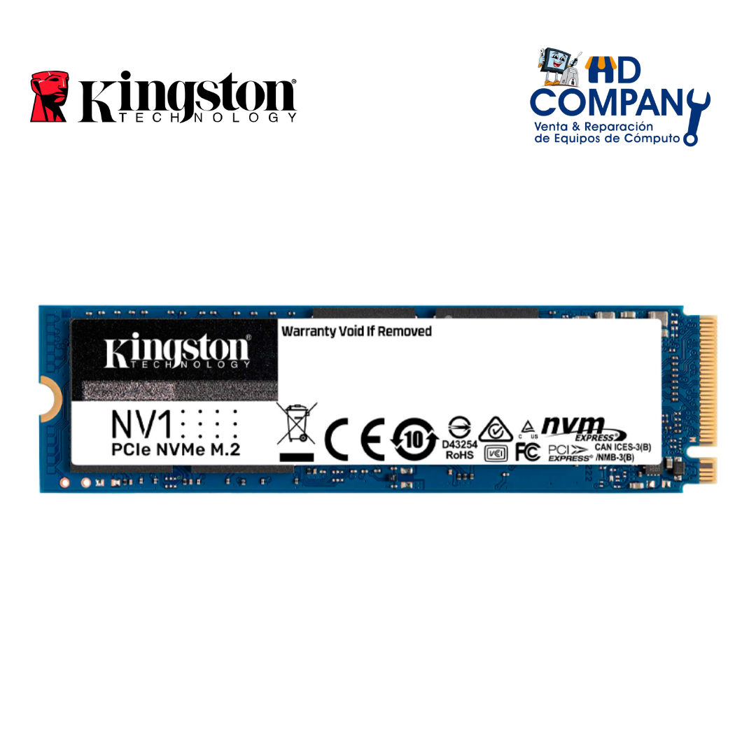 SSD SOLIDO KINGSTON NV1 NVME PCIE SSD 250GB M.2