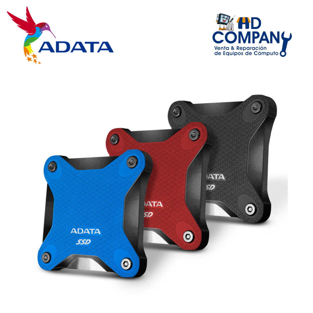 SSD externo ADATA 240gb Sd600q Usb 3.2 Gen 1 Nand 3d
