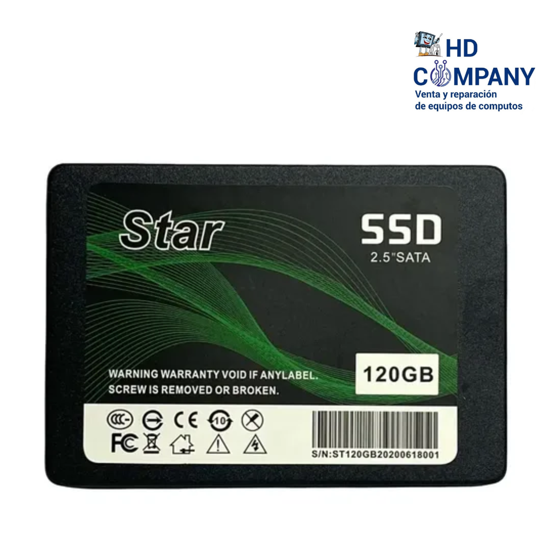 SSD solido STAR 120GB SATA 2.5