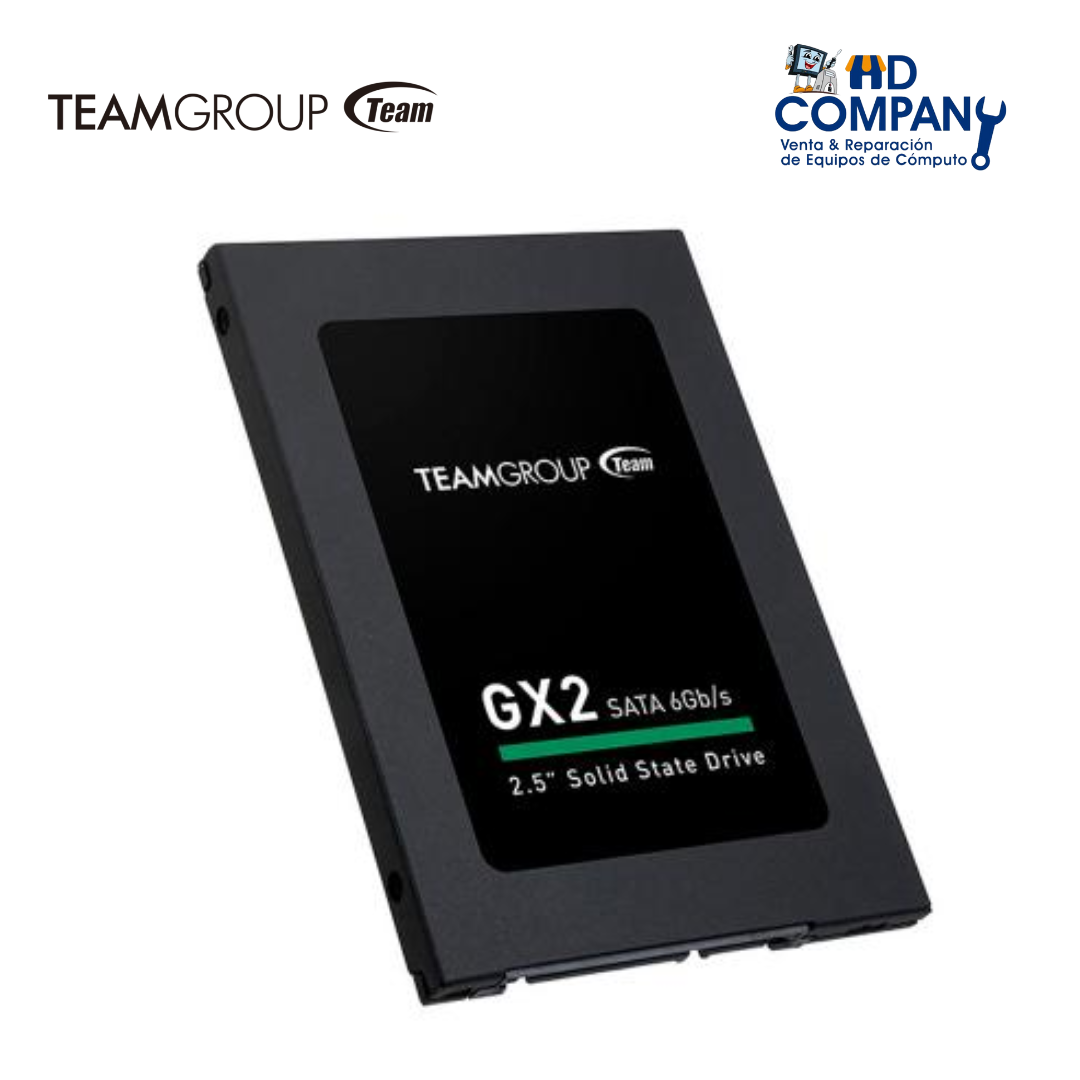 SSD solido TEAMGROUP GX2 128GB, SATA 6.0 GBPS, 2.5".