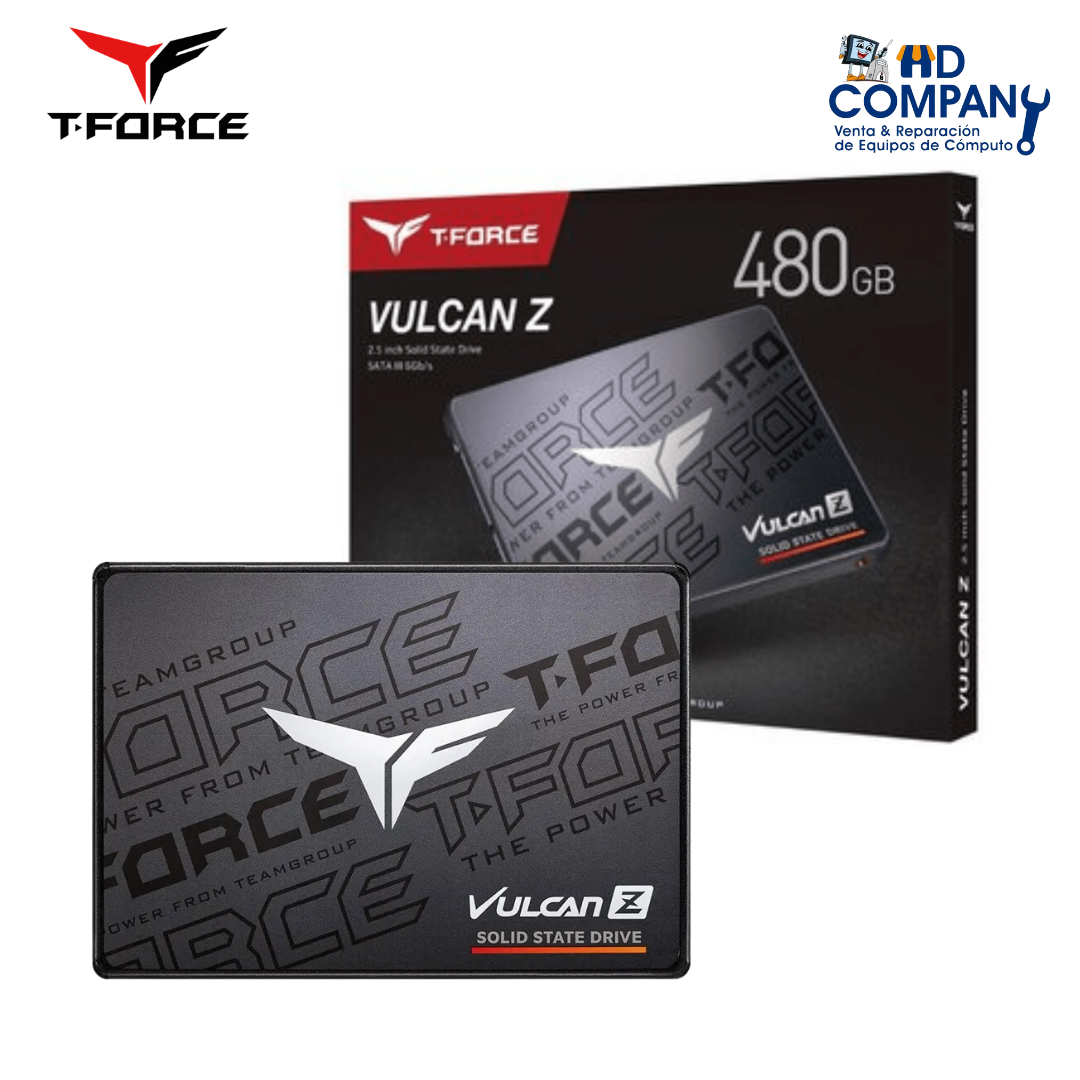 SSD solido Vulcan Z  480GB, SATA 6.0 Gb/s, 2.5" T-FORCE