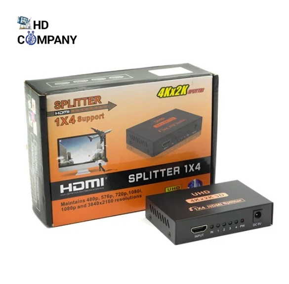 Splitter HDMI 1 entrada 4 salidas