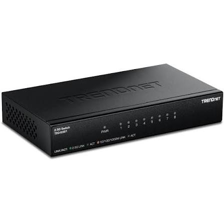 Switch Trendnet 8 Puertos Gigabit 10/100/1000mbps Teg-s82g METALICO