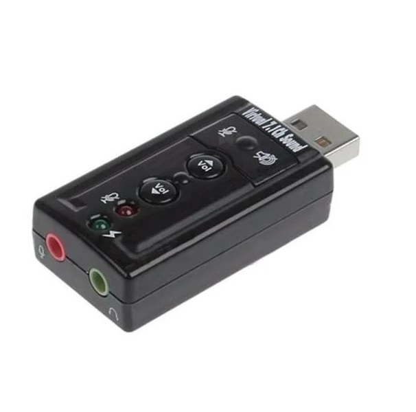 TARJETA DE SONIDO USB AUDIO 7.1 SEISA ST-3052