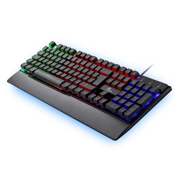 TECLADO ALAMBRICO GAMER XTECH XTK-510S revenger iluminado
