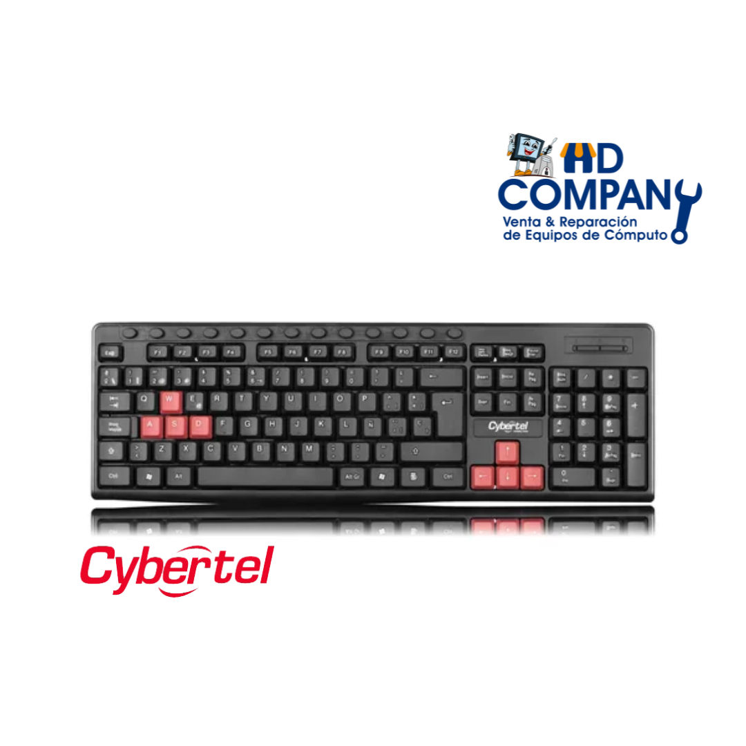 TECLADO MULTIMEDIA CYBERTEL HAMILTON K219