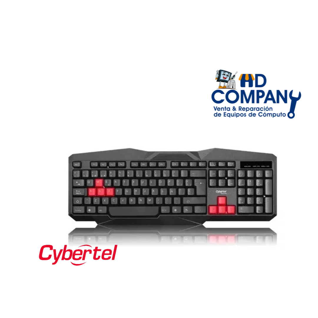 TECLADO MULTIMEDIA CYBERTEL STORM CYB K200 USB