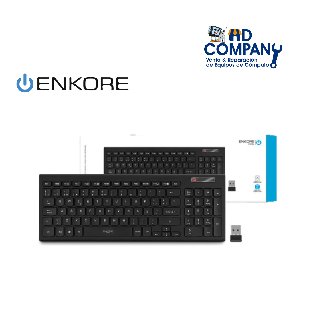 TECLADO MULTIMEDIA WIFI EXCEL ENK 701WL