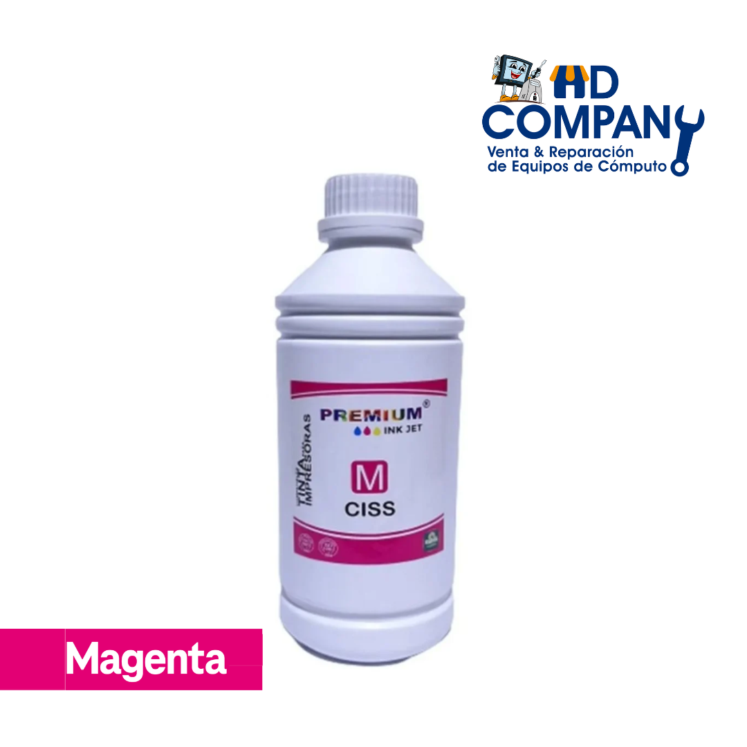 TINTA CISS MAGENTA 1LT