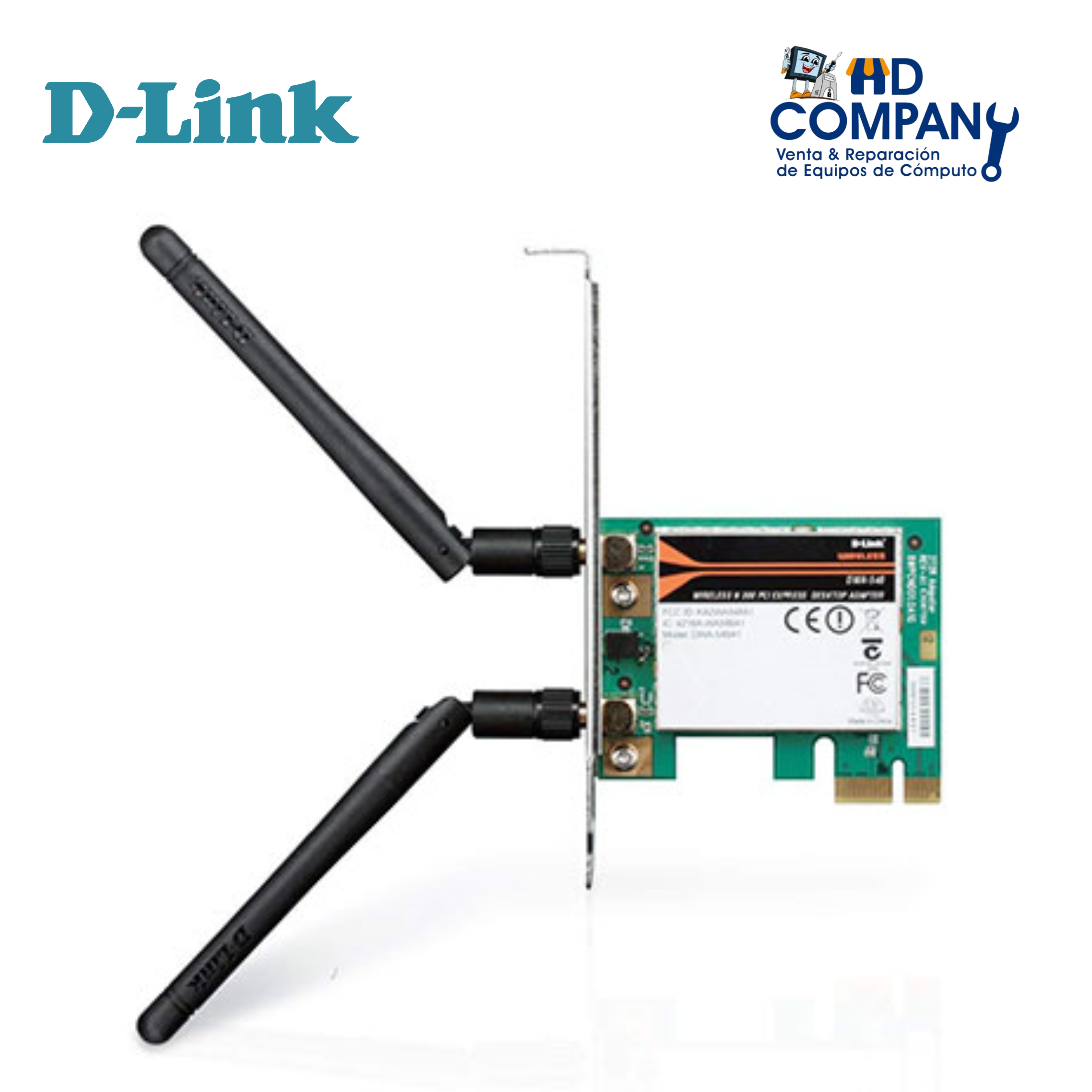 Tarjeta de red PCI Express D-LINK DWA-548 300 MBPS