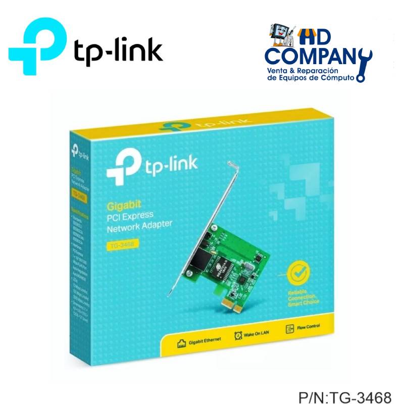 Tarjeta de red PCI Express TP-LINK TG-3468 10/100/1000 MBPS