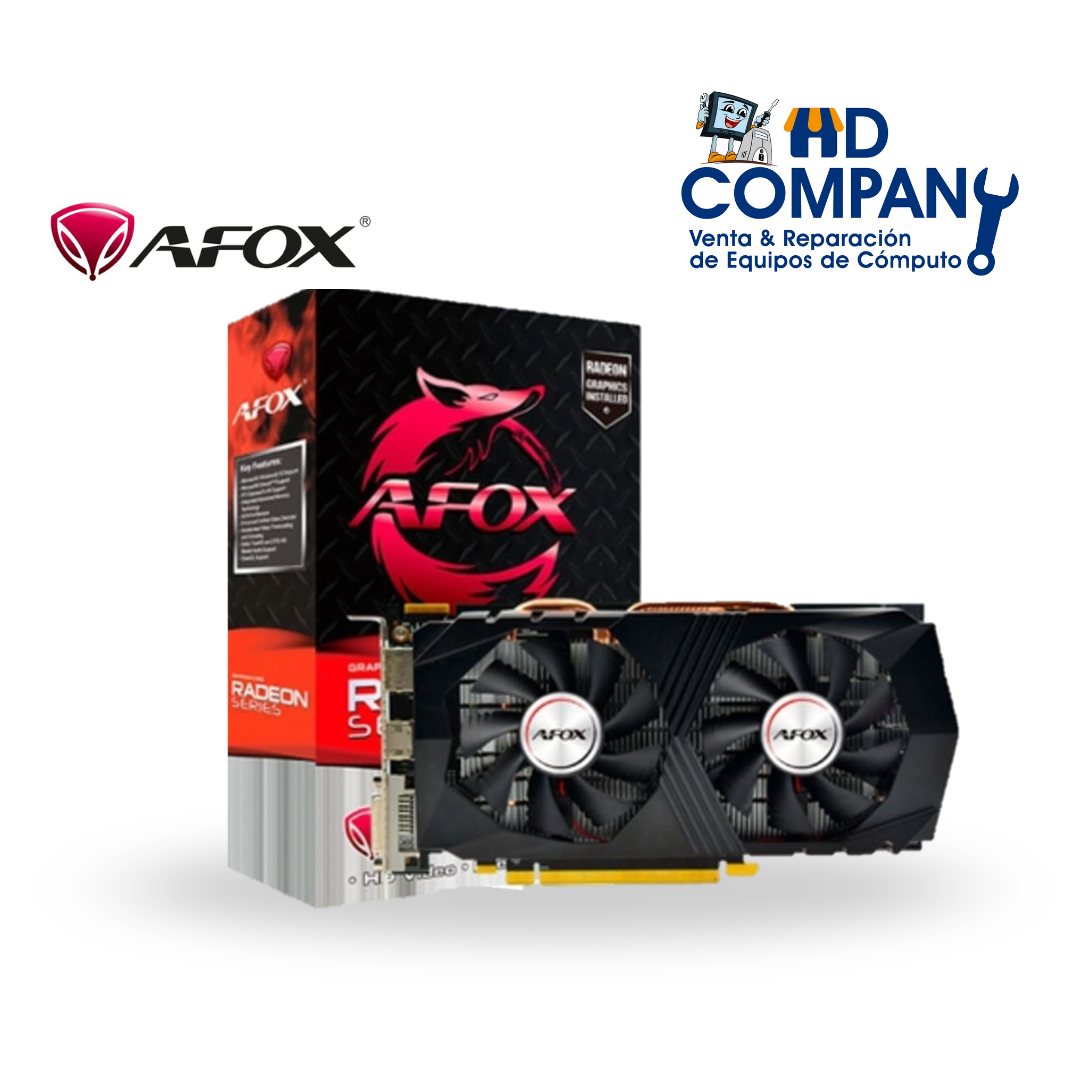 Tarjeta de video AFOX Radeon R9 370 4GB GDDR5, PCIe 3.0, Dual Fan, DP, HDMI, DL-DVI-D