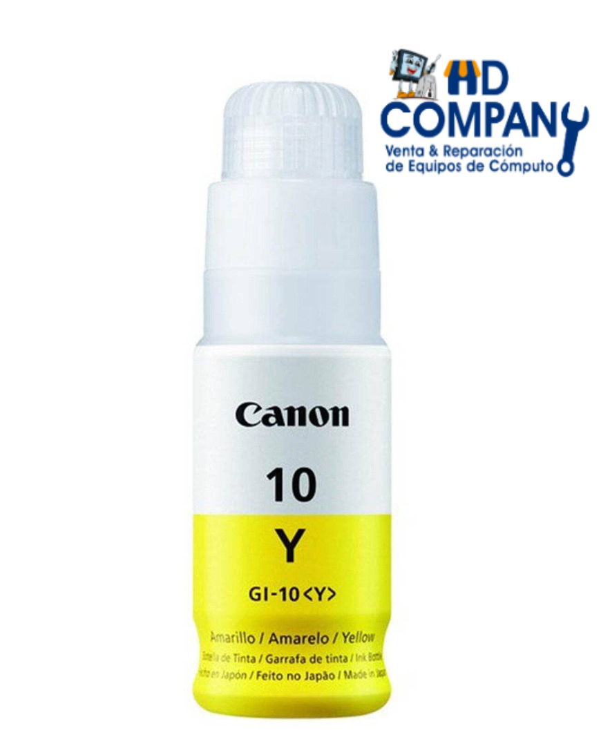 Tinta CANON GI-10Y yellow