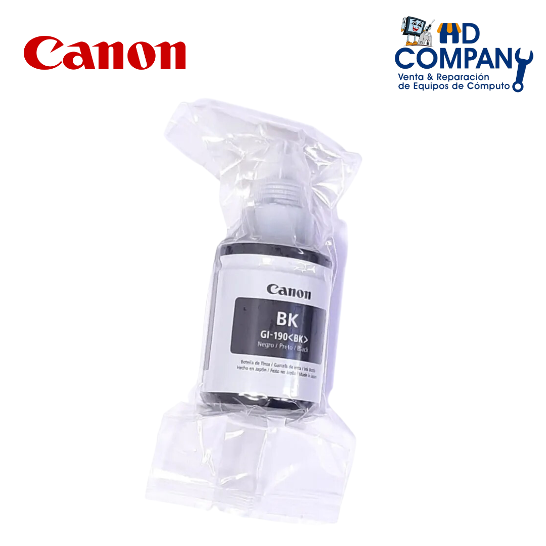 Tinta CANON GI-190 bulk bolsa