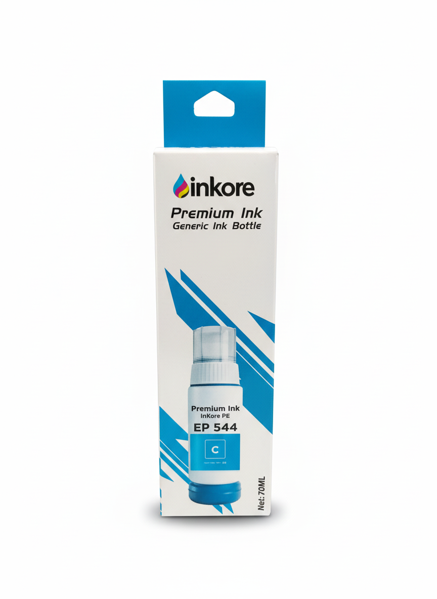 Tinta INKORE PARA EPSON T544 Cyan | caja
