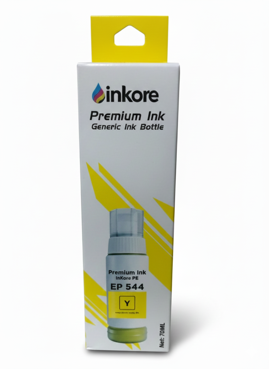 Tinta INKORE PARA EPSON T544 Yelow| caja