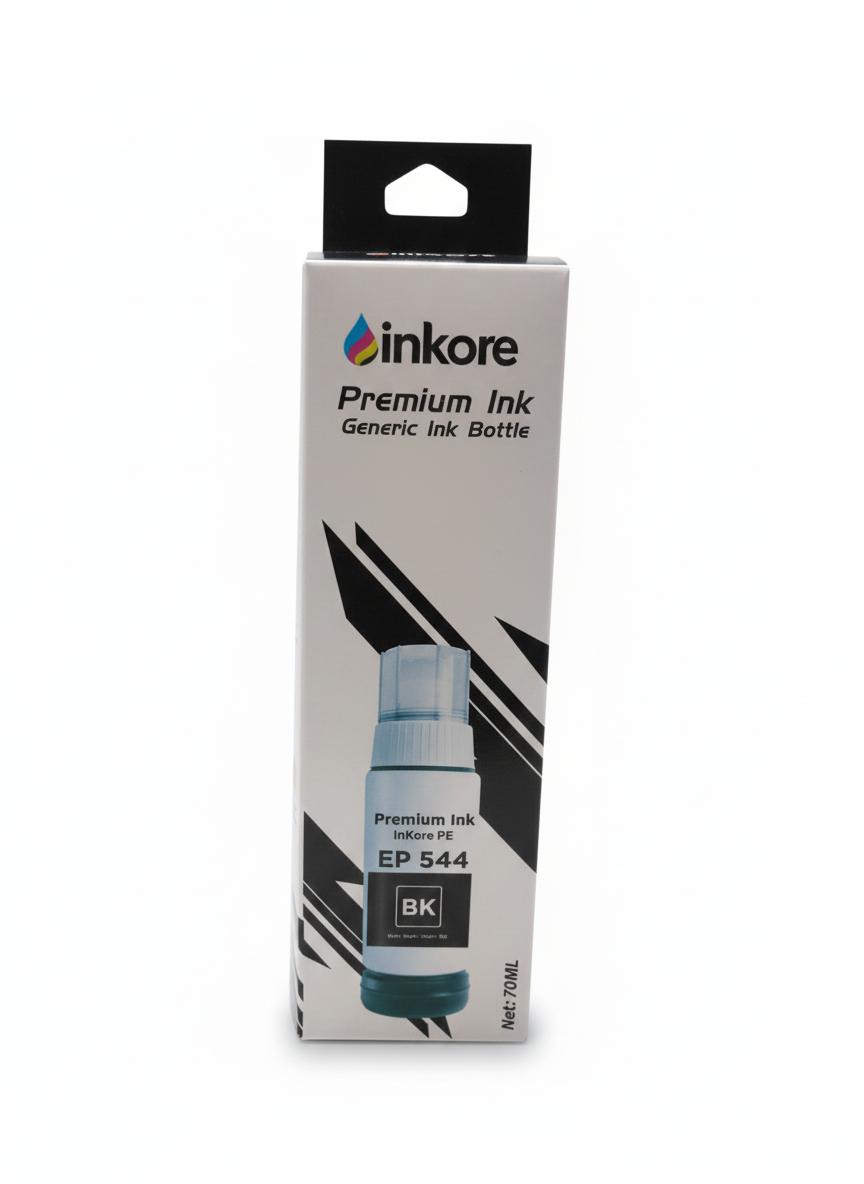 Tinta INKORE PARA EPSON T544 negro | caja