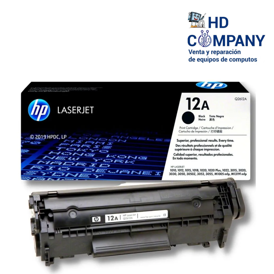 Toner original HP 12A